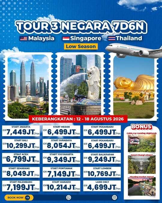 Tour 3 Negara