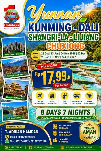 Yunnan Scenic Tour